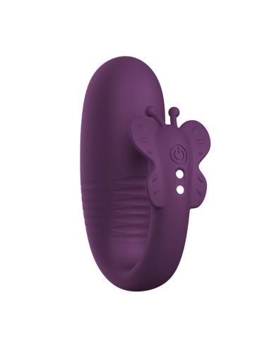 Pretty love - klay vibrador huevo con empuje app control morado