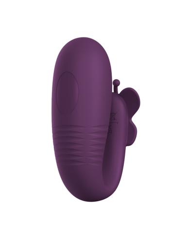 Pretty love - klay vibrador huevo con empuje app control morado