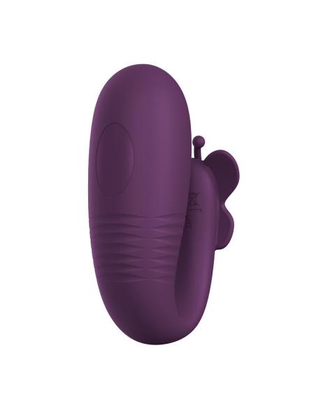Pretty love - klay vibrador huevo con empuje app control morado