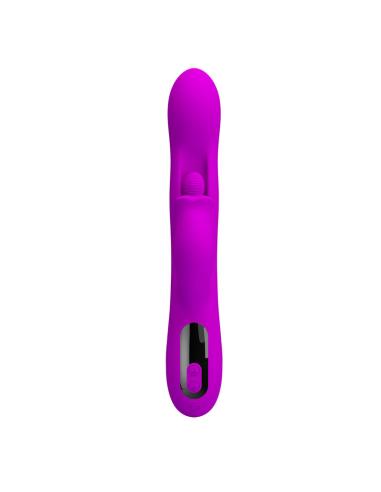 Pretty love - yalanda vibrador rabbit oscilante con pantalla led morado