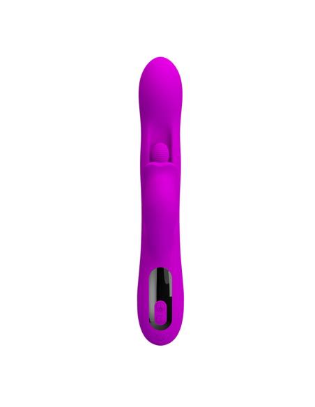 Pretty love - yalanda vibrador rabbit oscilante con pantalla led morado