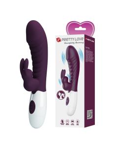 Pretty love - naughty bunny vibrador rabbit 30 funciones morado