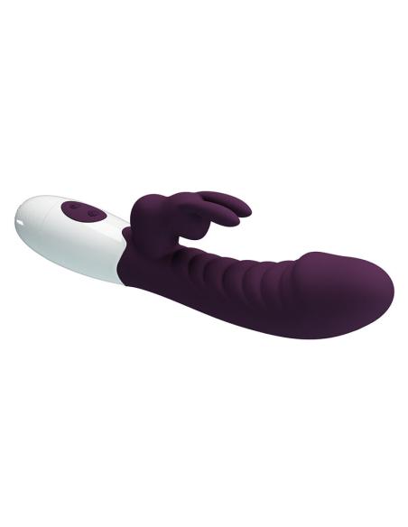 Pretty love - naughty bunny vibrador rabbit 30 funciones morado