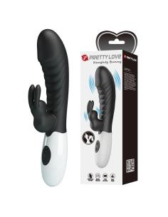 Pretty love - naughty bunny vibrador rabbit 30 funciones negro