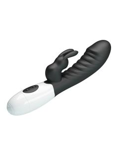 Pretty love - naughty bunny vibrador rabbit 30 funciones negro 2