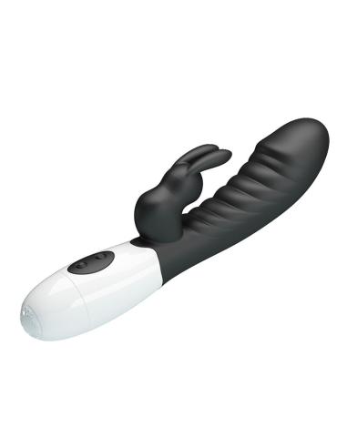 Pretty love - naughty bunny vibrador rabbit 30 funciones negro