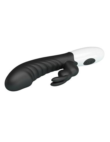 Pretty love - naughty bunny vibrador rabbit 30 funciones negro