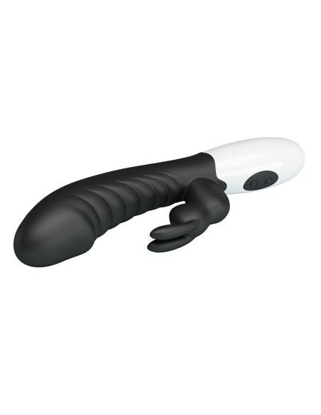 Pretty love - naughty bunny vibrador rabbit 30 funciones negro