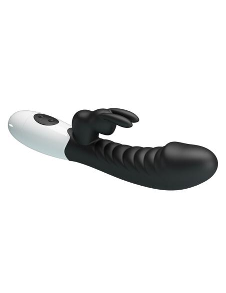 Pretty love - naughty bunny vibrador rabbit 30 funciones negro