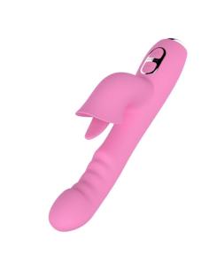 Nalone - t-may vibrador rabbit con empuje y movimiento oscilante