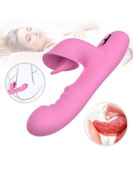Nalone - t-may vibrador rabbit con empuje y movimiento oscilante
