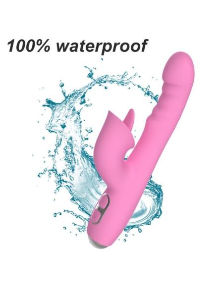 Nalone - t-may vibrador rabbit con empuje y movimiento oscilante