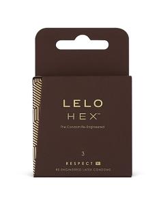Lelo hex condoms respect xl 3 pack