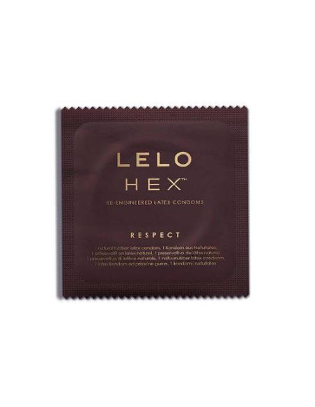 Lelo hex condoms respect xl 3 pack