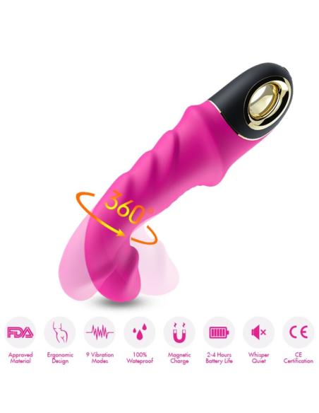 Armony - joyblade dildo vibrador rotador fucsia