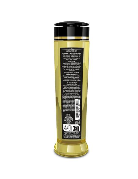 Shunga - aceite de masaje orgÁnico frambuesa 240 ml