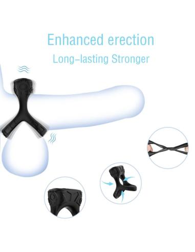 Armony - anillo vibrador & multiposiciÓn negro