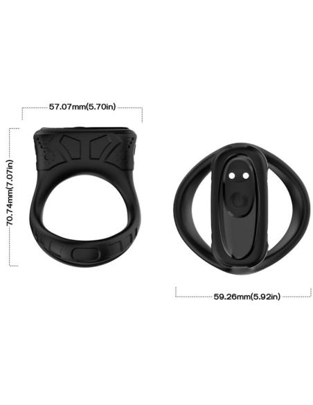 Armony - anillo vibrador & multiposiciÓn negro