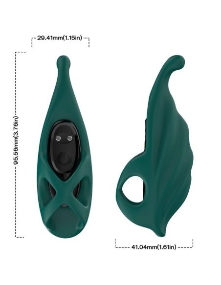 Armony - dedal estimulador & vibrador verde