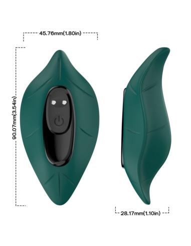 Armony - estimulador & vibrador control remoto verde