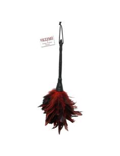 Fetish fantasy series - plumero frisky negro y rojo 2