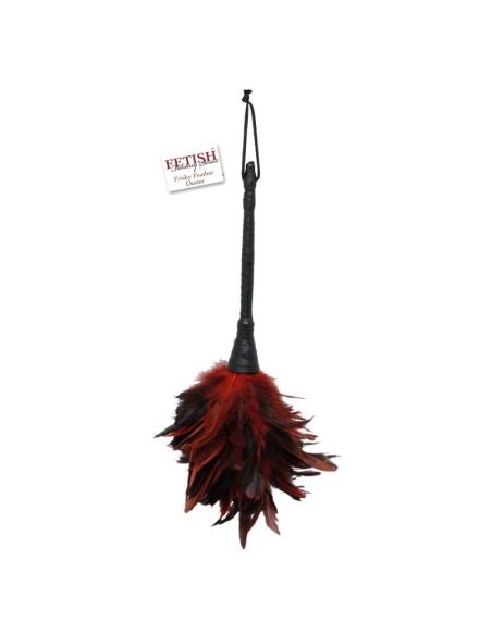 Fetish fantasy series - plumero frisky negro y rojo