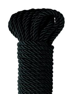 Fetish fantasy series - cuerda de seda deluxe negra 9,75 m 2