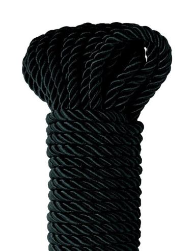 Fetish fantasy series - cuerda de seda deluxe negra 9,75 m