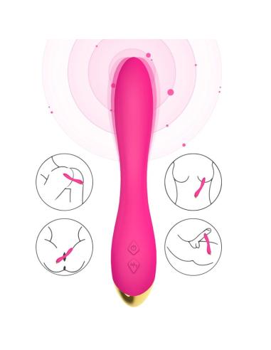 Armony - flamingo vibrador multiposicion fucsia