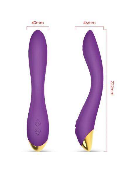 Armony - flamingo vibrador multiposicion violeta