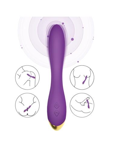 Armony - flamingo vibrador multiposicion violeta