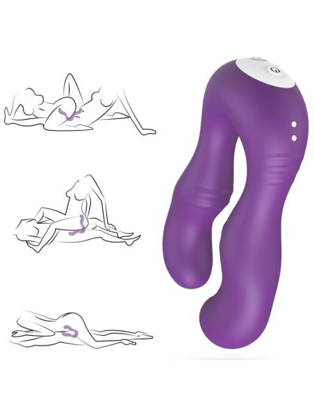 Armony - seraph vibrador doble control remoto violeta