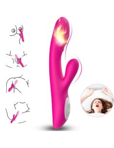 Armony - spark vibrador efecto calor fucsia