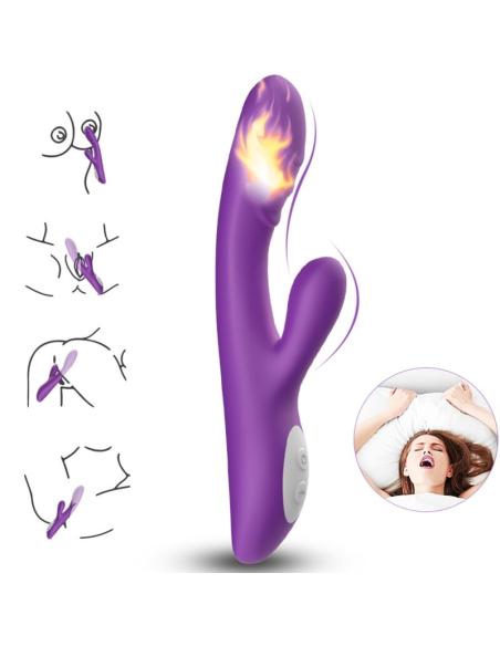 Armony - spark vibrador efecto calor violeta