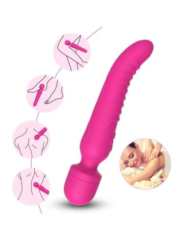 Armony - mission masajeador & vibrador efecto calor fucsia