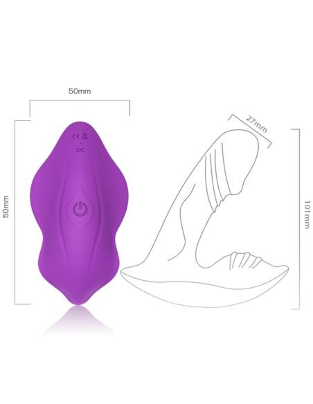 Armony - whistle vibrador introducible control remoto violeta