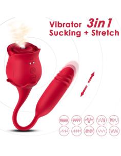 Armony - roseknigth succionador clÍtoris & vibrador rojo 2