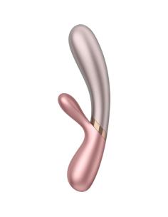 Satisfyer - hot lover vibrador rosa & beige 2