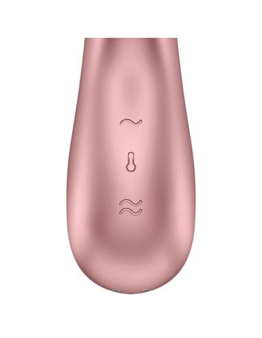 Satisfyer - hot lover vibrador rosa & beige