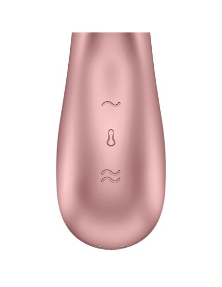 Satisfyer - hot lover vibrador rosa & beige