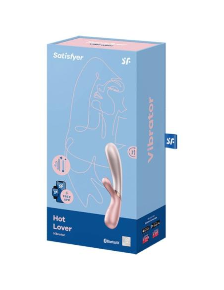 Satisfyer - hot lover vibrador rosa & beige