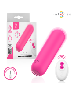 Intense - judy bala vibradora recargable con control remoto rosa