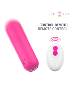Intense - judy bala vibradora recargable con control remoto rosa 2