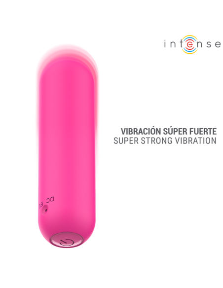 Intense - judy bala vibradora recargable con control remoto rosa