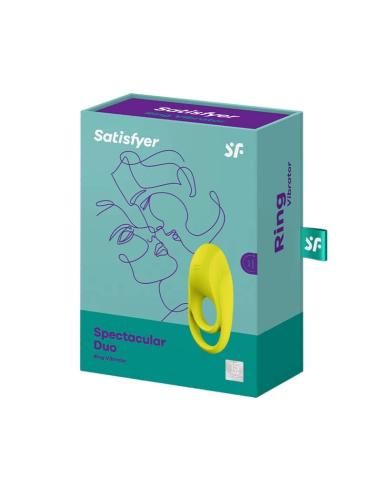 Satisfyer - spectacular duo anillo vibrador amarillo