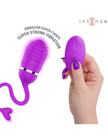 Intense - sookie huevo vibrador con control remoto morado