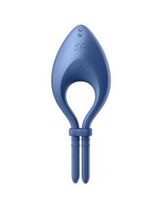 Satisfyer - bullseye anillo vibrador app azul 2