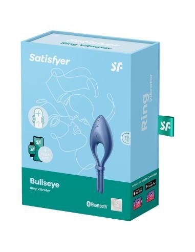 Satisfyer - bullseye anillo vibrador app azul