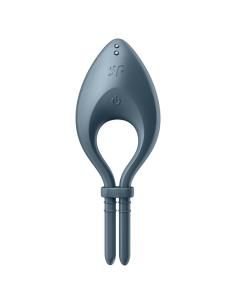 Satisfyer - bullseye anillo vibrador app gris 2
