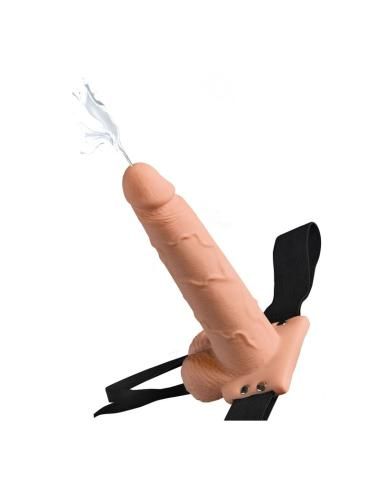 Fetish fantasy series - arnÉs ajustable pene realÍstico con testÍculos squirting 19 cm